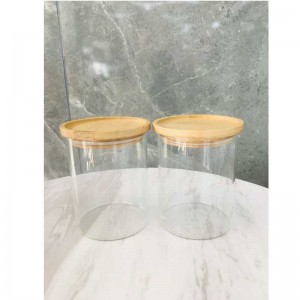 최고의 품질 맑은 유리 주방 스토리지 용기 세트