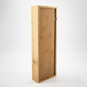 자연 대나무 타는 서랍 조직 된 집합