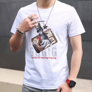 디지털 니트 티셔츠