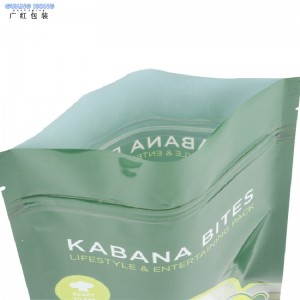 지퍼 스탠드 업 주머니