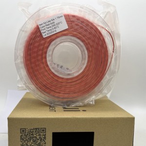 Pinrui 고품질 레드 골드 레인보우 1.75mm 3D 프린터 PLA 필라멘트
