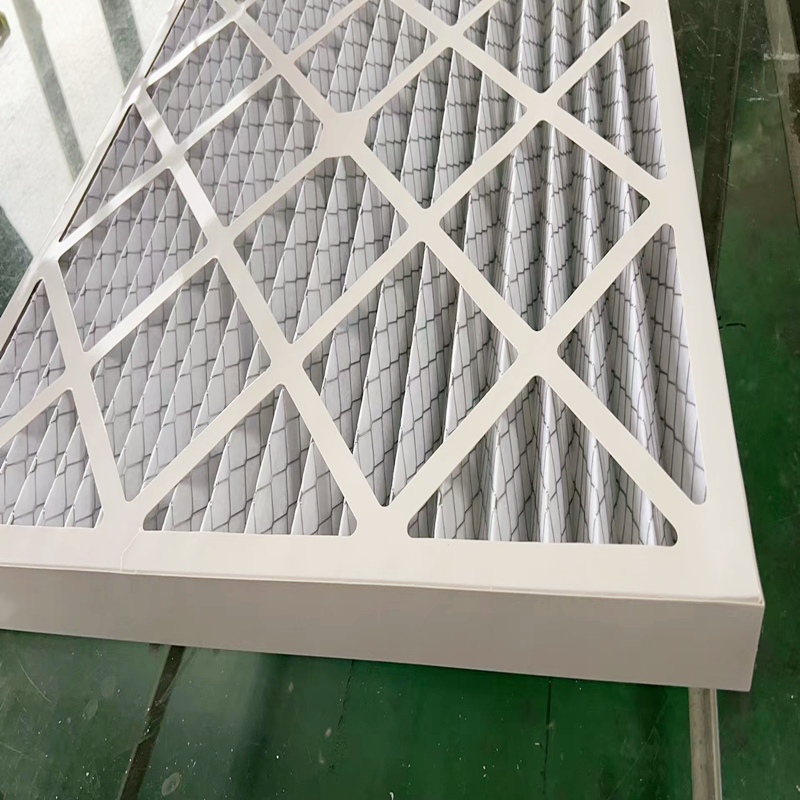 Merv 8 표준 용량 Pleated Furnace 필터 Pre HVAC 공기 필터