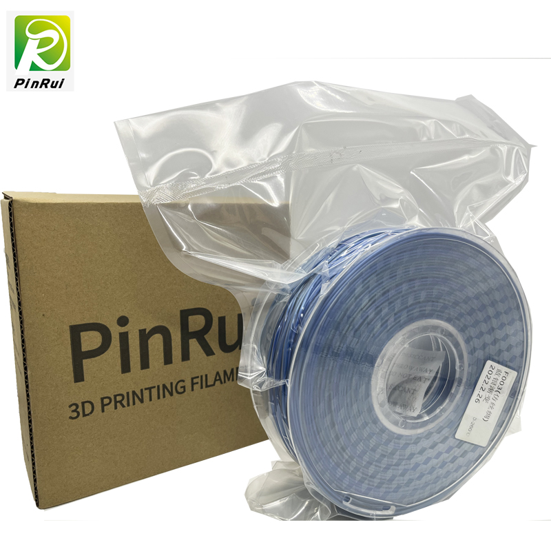 Pinrui 고품질 블루 실버 무지개 1.75mm 3D 프린터 PLA 필라멘트
