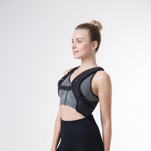 배터리 전원 백 지원 벨트, 전기 난방, 허리 통증을위한 마사지 기계