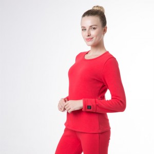 풀 세트 난방 속옷, 착용 식 배터리 몸체 온난화를위한 긴 속옷