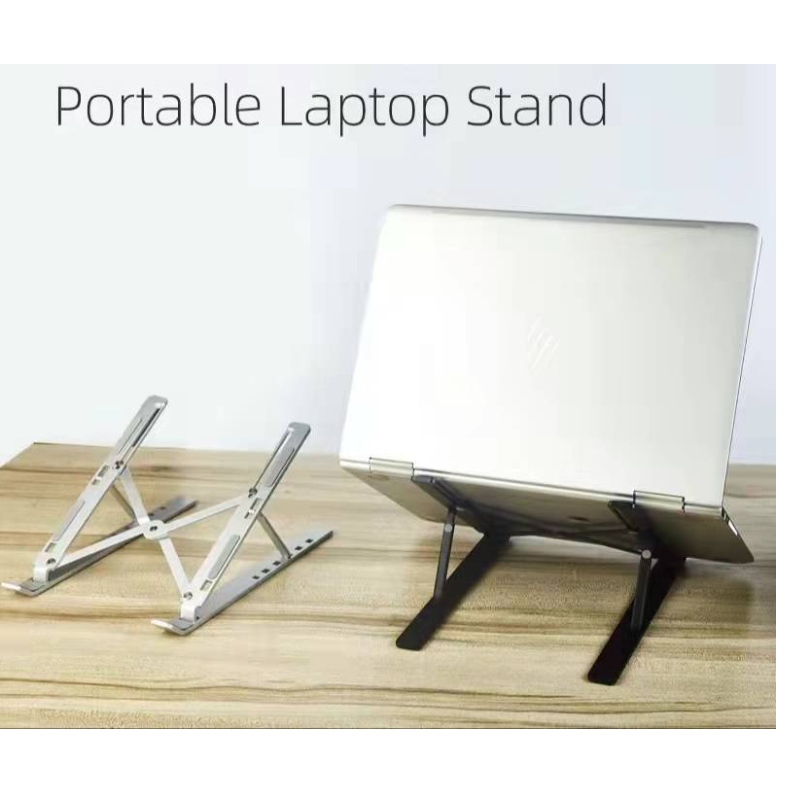 노트북 스탠드 태블릿 알루미늄 합금 컴퓨터 스탠드 접이식 리프트 데스크탑 수직 모니터 냉각 스탠드