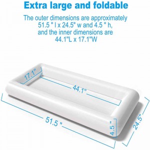 풍선 흰색 얼음 바, 얼음 부유물, 풍선 수영장