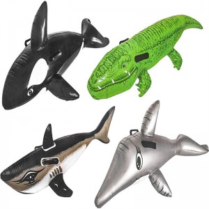 검은 고래 풍선 플로트 행 어린이 수영 반지 풍선 고래 타기