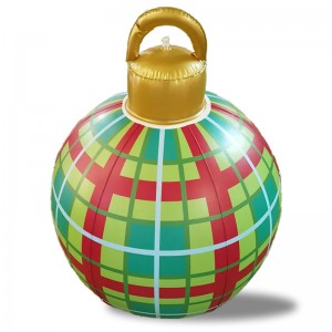 크리스마스 풍선 장식 공, 크리스마스 PVC 풍선 교수형 장신구