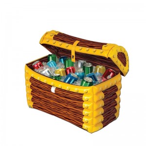 풍선 보물 상자 쿨러 할로윈 테마 파티 장식 장식 액세서리 아이 \\\\의 생일