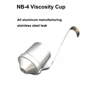 스테인레스 스틸 점도 컵 실험실 점도 실험실 페인트 인쇄 잉크 점도 테스트 컵