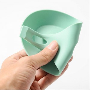 도매 난방 부엌 숟가락 홀더 아몬드 모양 Ladle silicone spoon 휴식