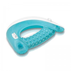 뜨거운 PVC 풍선 안락 의자 소파 플로트 베드 플로트 야외 해변 의자