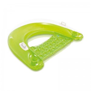 뜨거운 PVC 풍선 안락 의자 소파 플로트 베드 플로트 야외 해변 의자