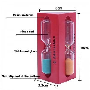3-in-1 3/5/7 분 삼각형 나무 모래 모래 모래 시계 어린이 시계 시계 타이머 샌드글래스 가정 장식 ampulheta 비밀 선물 시청