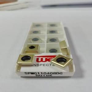 SPMG 삽입 가공 강, 스테인레스 스틸, 주철, 알루미늄 합금, 황동