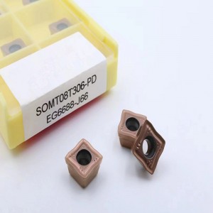 Somt Insert 가공 강철, 스테인레스 스틸, 주철, 알루미늄 합금, 황동