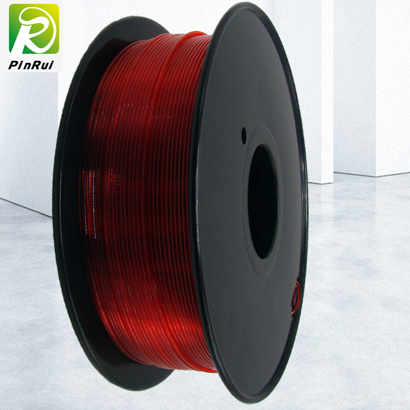 Pinrui 3D 프린터 1.75mmpetg 필라멘트 3D 프린터 용 빨간색