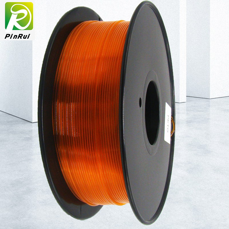 Pinrui 3D 프린터 1.75mmpetg 필라멘트 3D 프린터 용 오렌지색