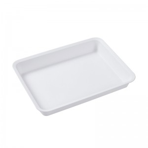 분홍색 직사각형 모양 커스텀 실리콘 음식 과일 팬