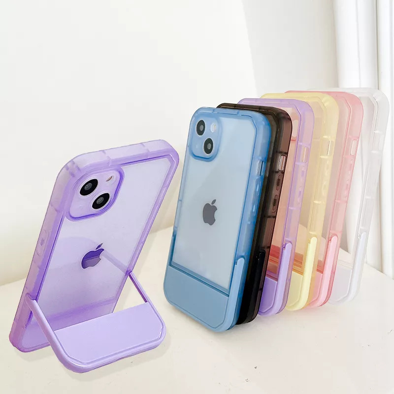 Apple iPhone 13/iPhone 13pro, TPU+ PC용 듀얼 케이스, 스탠드 케이스