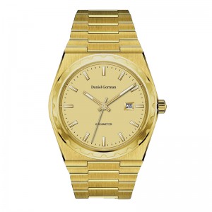 남성 손목 스테인레스 스틸 다기능 쿼츠 시계 시계 DG9001