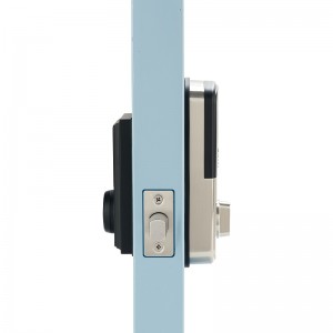 터치 스크린 키패드 및 지문, 전자 스마트 도어 잠금 데드 볼트가있는 3002 스마트 잠금