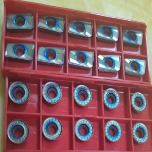 RPMT RDMT APMT 엔드 밀 인서트 삽입