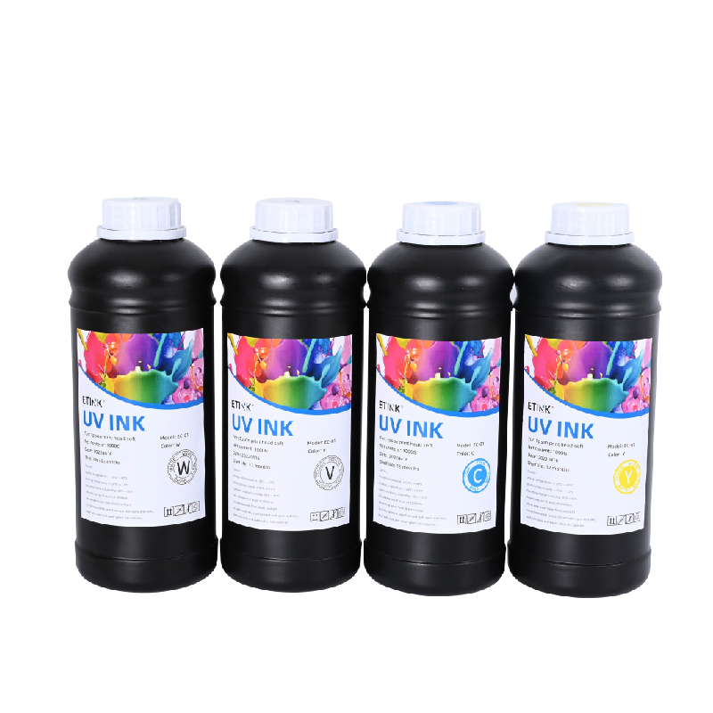 UV 주도의 소프트 잉크는 Epson Print Head에 PVC TPU를 인쇄하는 데 적합합니다.