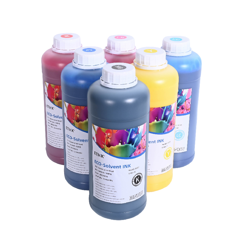 Eco-Solvent Ink는 Epson 인쇄 헤드 실외 사진 인쇄에 적합합니다.