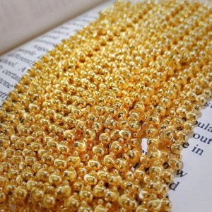 18k 금 구슬 팔찌 배송 준비