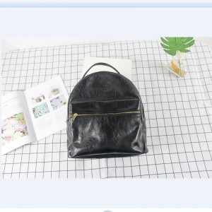 진정한 가죽 백팩