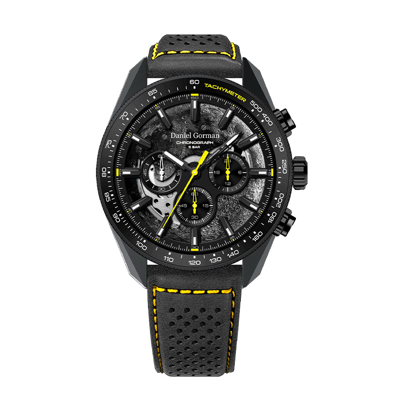 Daniel Gormandg9006 Watch Men \\ 'S Watch OEM 스테인리스 스틸 일본 운동 크로노 그래프 남성 \\'S Watch Sapphire Glass Watch