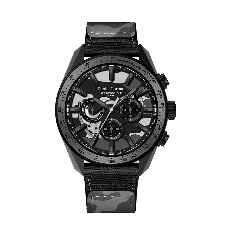 Daniel Gormandg9006 Watch Men \\ 'S Watch OEM 스테인리스 스틸 일본 운동 크로노 그래프 남성 \\'S Watch Sapphire Glass Watch