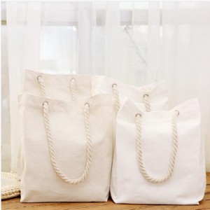 캔버스 패션 쇼핑백