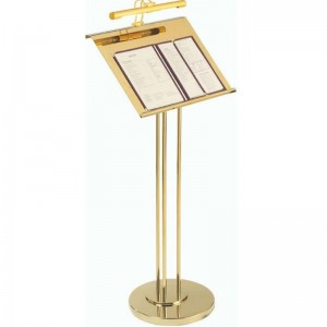 호텔 레스토랑 로비 브랜드 디스플레이 랙 광고 랙