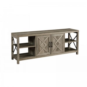 레트로 스타일 TV 캐비닛, 농가 사물함, 다기능 콘솔