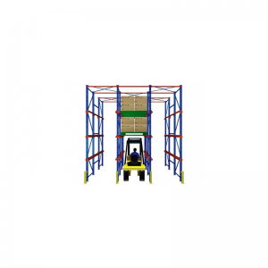 팔레트 랙킹에서 운전하십시오