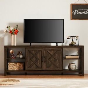 레트로 스타일 TV 캐비닛, 농가 사물함, 다기능 콘솔
