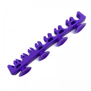 화장품 도구 욕실을위한 실리콘 메이크업 건조 홀더