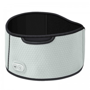 마사지, 가열 진동 허리 마사지가있는 가열 허리 브레이스 랩