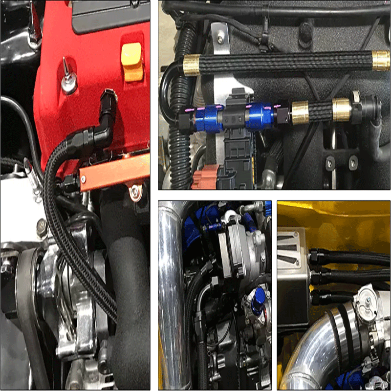 연료 라인 수정의 효과 표시