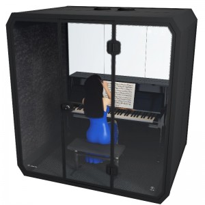 움직일 수있는 방음 사무실 전화 부스 전화 부스 사무실 회의 포드 빠른 방음 부스 조립