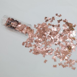 핑크 푸시 팝 색종이 팝퍼