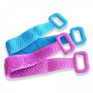 실리콘 목욕 브러시 수영 벨트