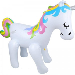 PVC 풍선 스프링클러 공룡 잔디밭 유니콘