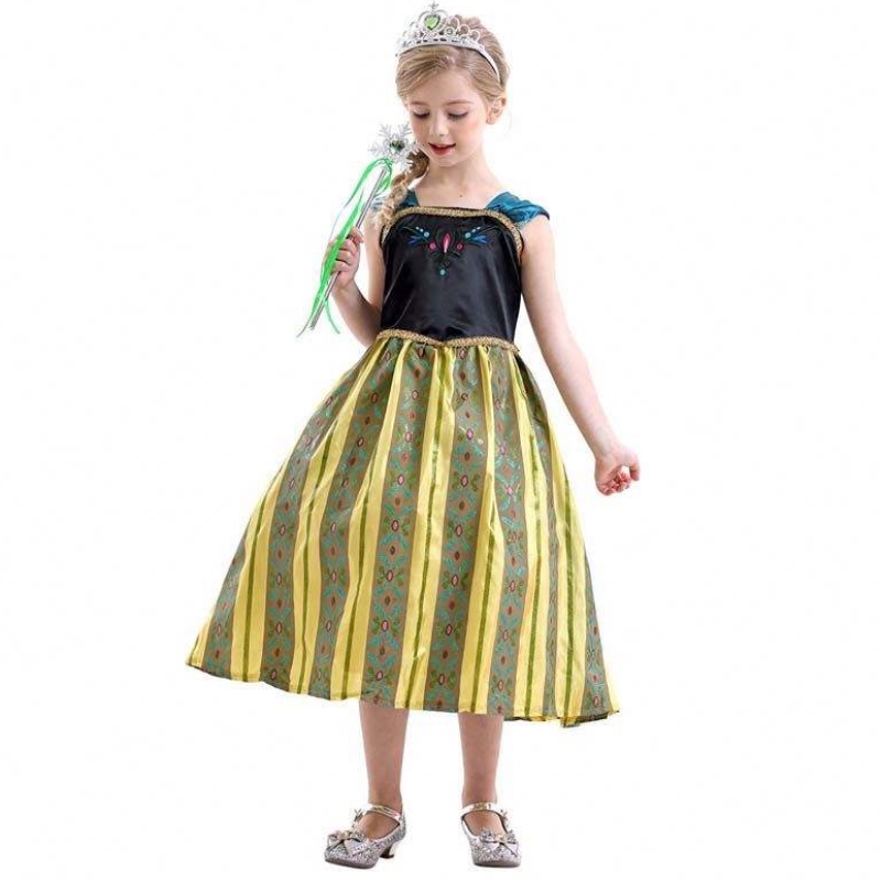 Amazon Hot Fance Fancy Fairtale Children Children Costume Girls 의상 공주 드레스 HCGD-015