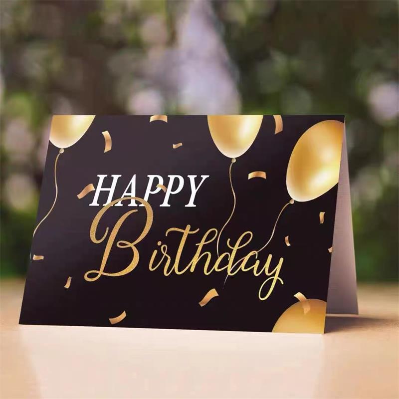 인사말 카드 인쇄 크래프트 종이 생일 맞춤형 로고 인쇄 150g/200g/250g/300g 용지 인쇄 선물 다색 선물 생일 선물 카드 감사 카드