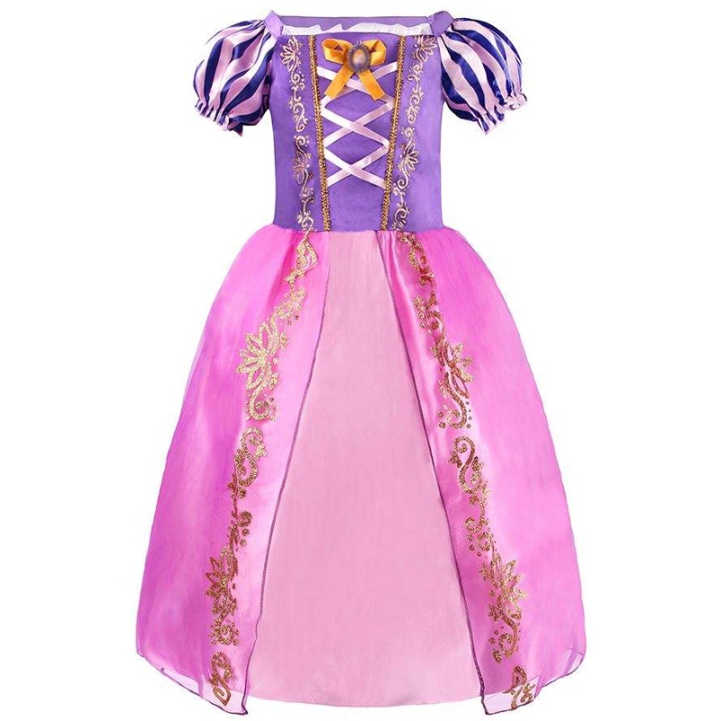 할로윈 코스프레 의상 키즈 벨 아우로라 소피아 여름 팬시 생일 옷 아기 소녀 멋진 라푼젤 공주 드레스