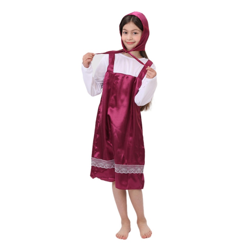2022 성인 Little Red Riding Hood Costume Fancy Cosplay Carnival Costumes for Women Dress